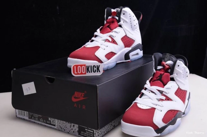 Kick Theory RETRO 6 CT8529-106 2021 AIR JORDAN 'CARMINE' 0809